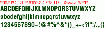查看字体及作者详细介绍