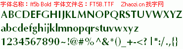 查看字体及作者详细介绍