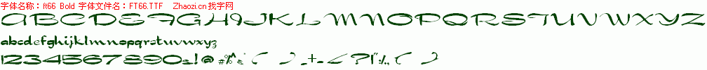 查看字体及作者详细介绍