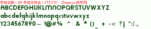 查看字体及作者详细介绍