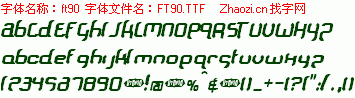 查看字体及作者详细介绍