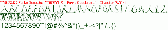 查看字体及作者详细介绍