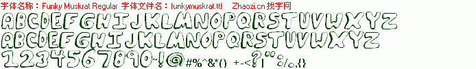 查看字体及作者详细介绍
