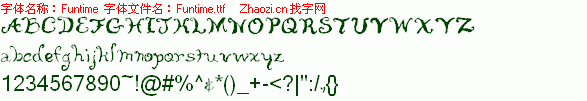 查看字体及作者详细介绍