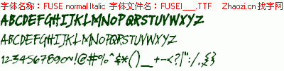 查看字体及作者详细介绍