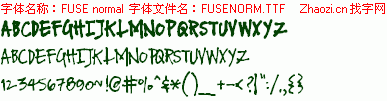 查看字体及作者详细介绍