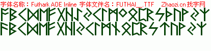 查看字体及作者详细介绍