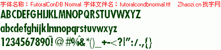 查看字体及作者详细介绍