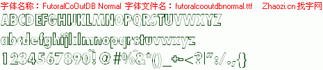 查看字体及作者详细介绍