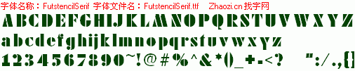 查看字体及作者详细介绍