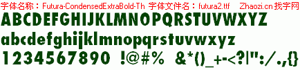 查看字体及作者详细介绍