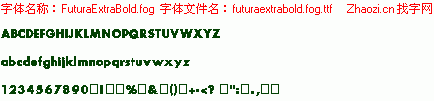 查看字体及作者详细介绍