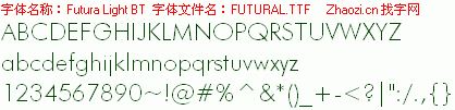 查看字体及作者详细介绍