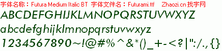 查看字体及作者详细介绍