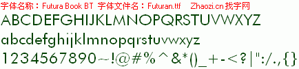 查看字体及作者详细介绍
