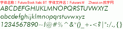 查看字体及作者详细介绍