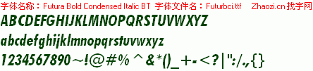 查看字体及作者详细介绍