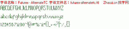 查看字体及作者详细介绍