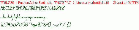 查看字体及作者详细介绍