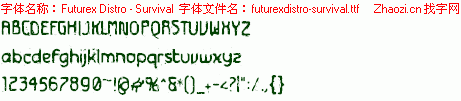 查看字体及作者详细介绍