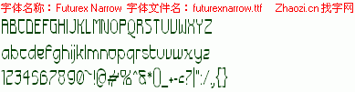 查看字体及作者详细介绍
