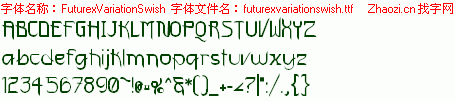 查看字体及作者详细介绍