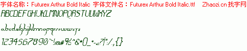 查看字体及作者详细介绍