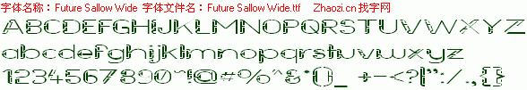 查看字体及作者详细介绍