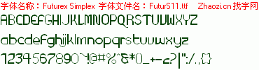 查看字体及作者详细介绍
