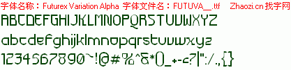 查看字体及作者详细介绍