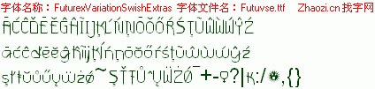 查看字体及作者详细介绍