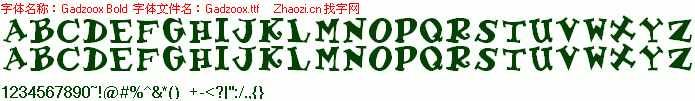 查看字体及作者详细介绍
