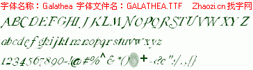 查看字体及作者详细介绍