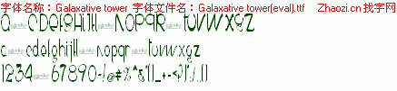 查看字体及作者详细介绍