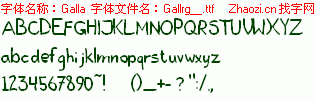 查看字体及作者详细介绍