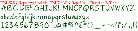 查看字体及作者详细介绍