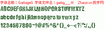 查看字体及作者详细介绍