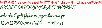 查看字体及作者详细介绍