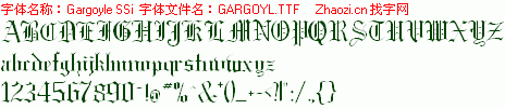 查看字体及作者详细介绍