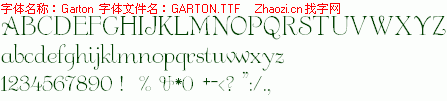 查看字体及作者详细介绍