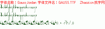查看字体及作者详细介绍