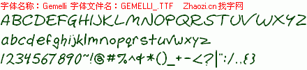 查看字体及作者详细介绍
