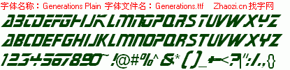 查看字体及作者详细介绍