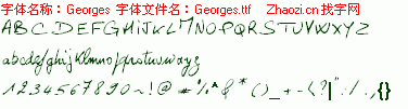 查看字体及作者详细介绍