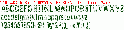 查看字体及作者详细介绍