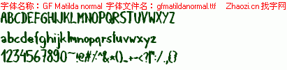 查看字体及作者详细介绍
