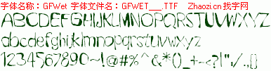 查看字体及作者详细介绍