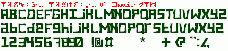 查看字体及作者详细介绍