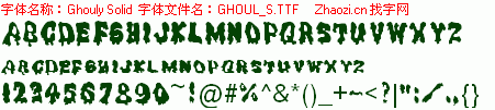 查看字体及作者详细介绍