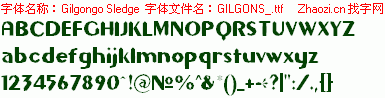 查看字体及作者详细介绍